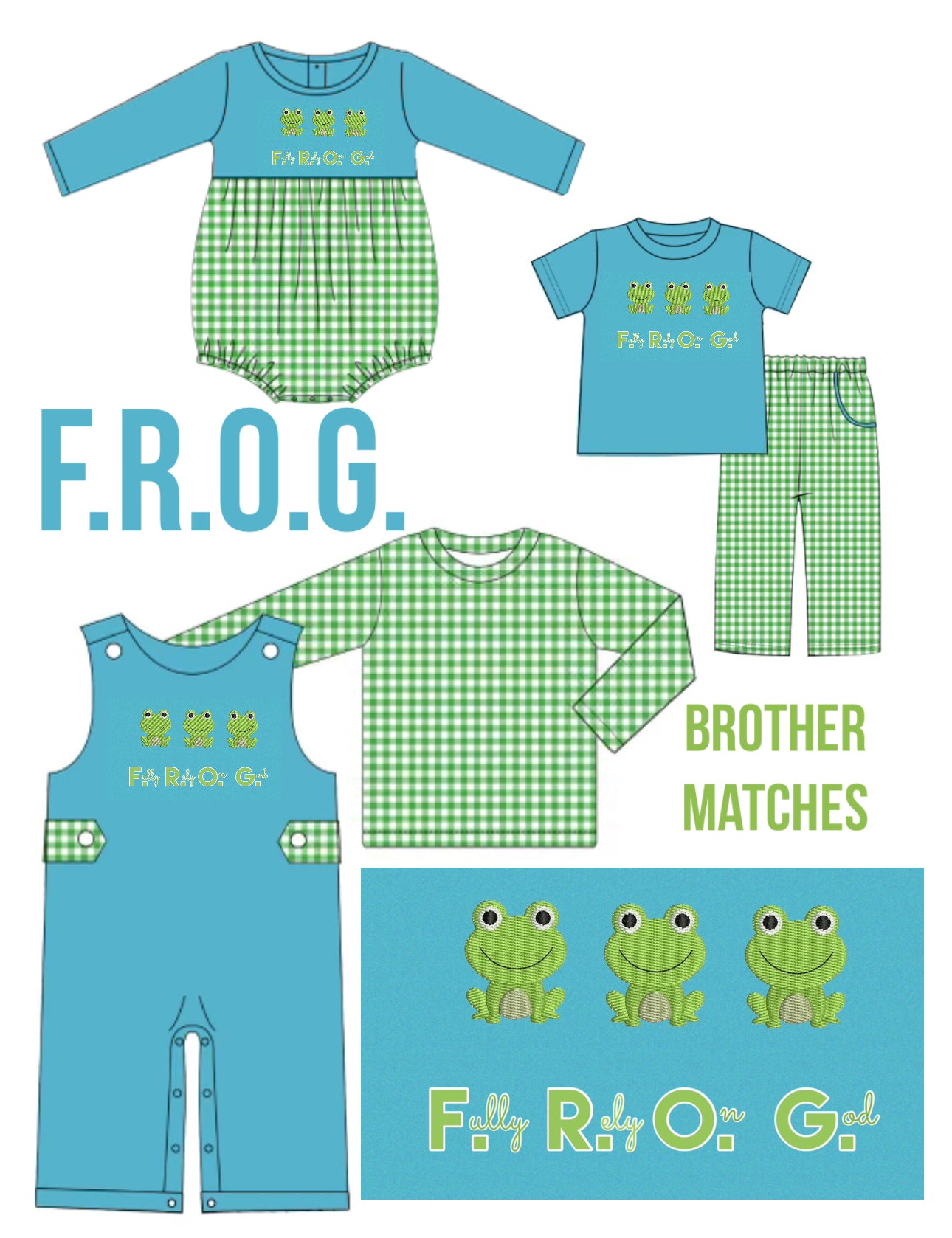 F.R.O.G. Sibling Matches - PREORDER ETA January