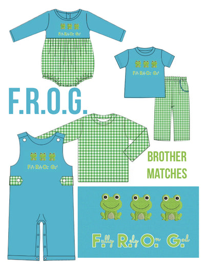 F.R.O.G. Sibling Matches - PREORDER ETA January