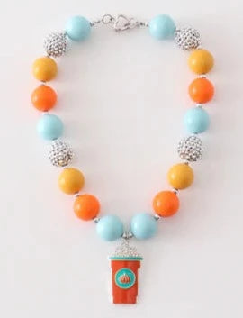 Pumpkin Latte Bubble Necklace