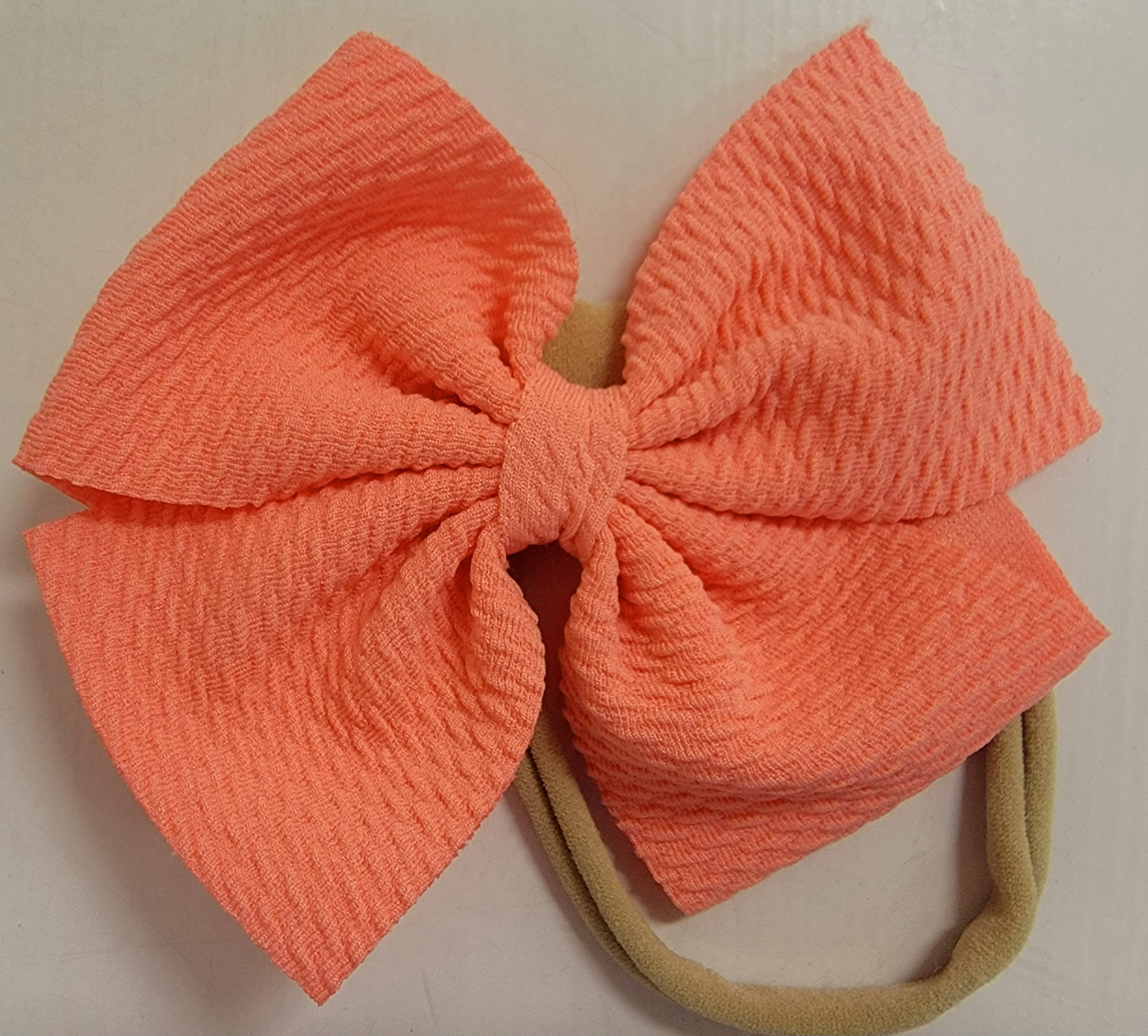 Suede Baby Headband Bow