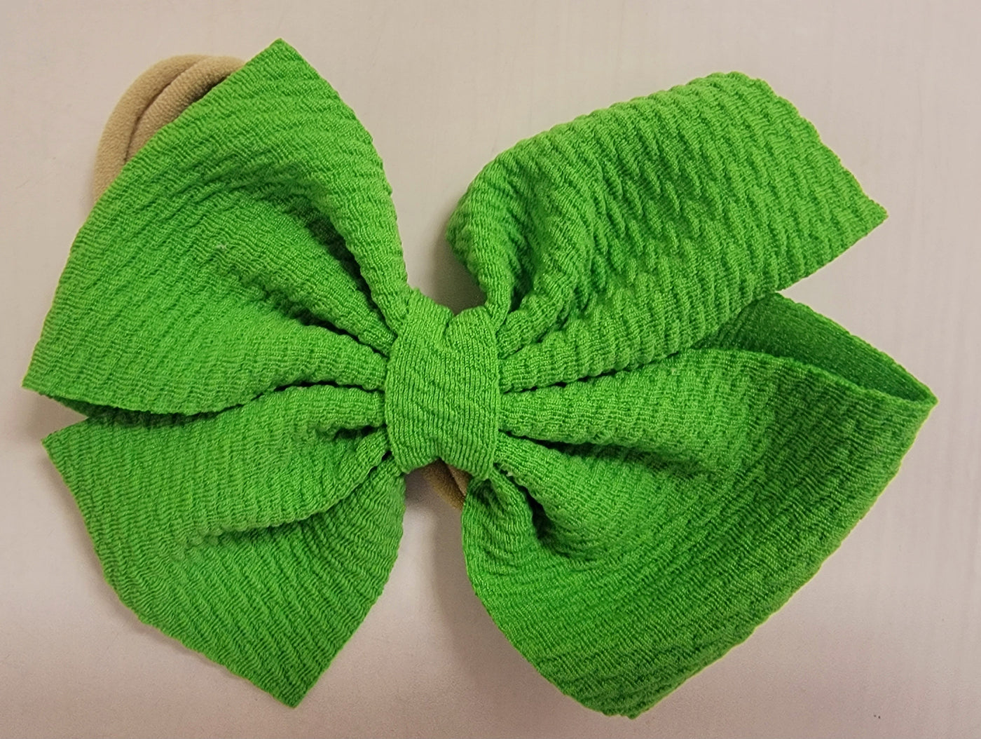 Suede Baby Headband Bow