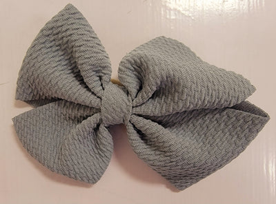 Suede Baby Headband Bow