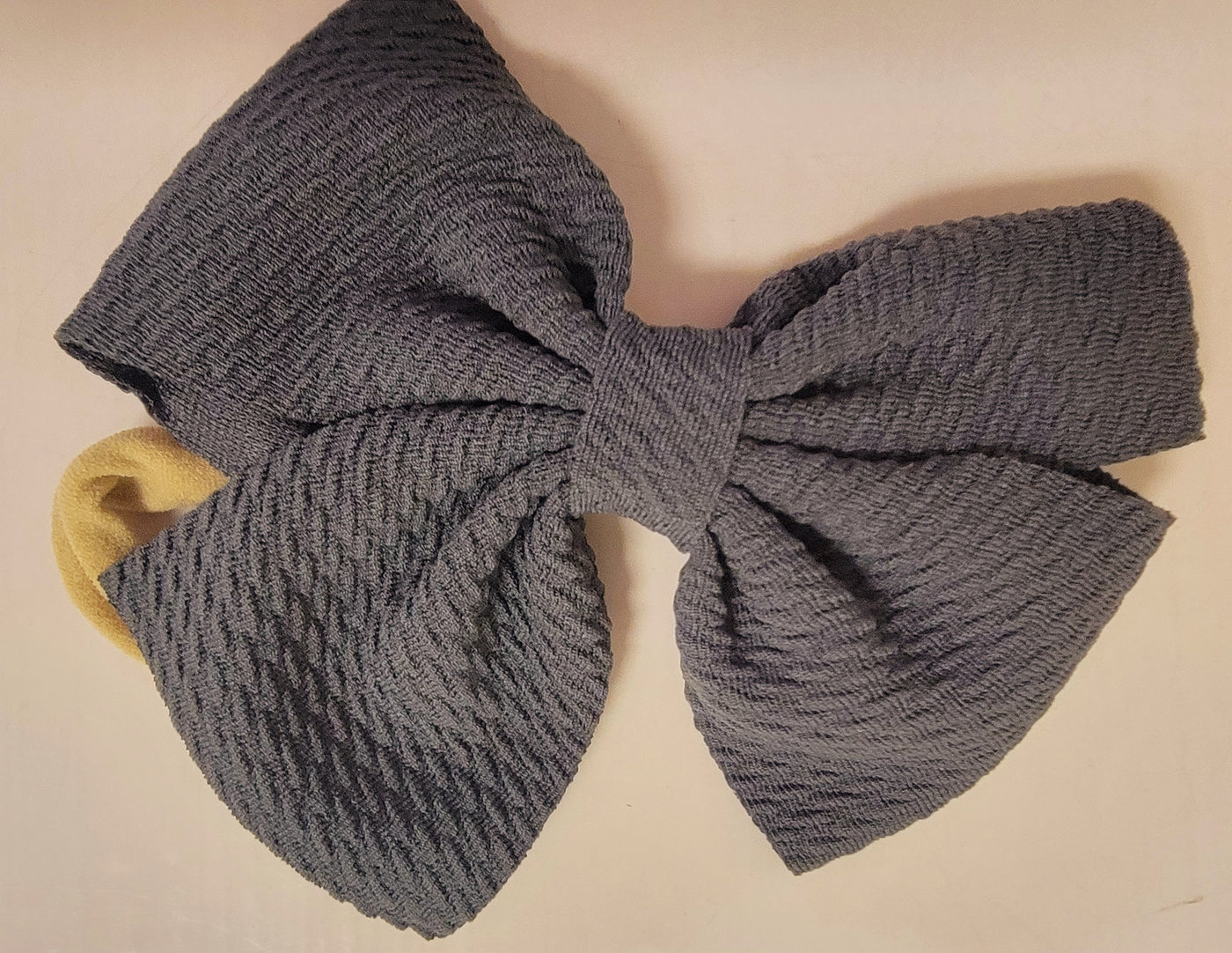 Suede Baby Headband Bow