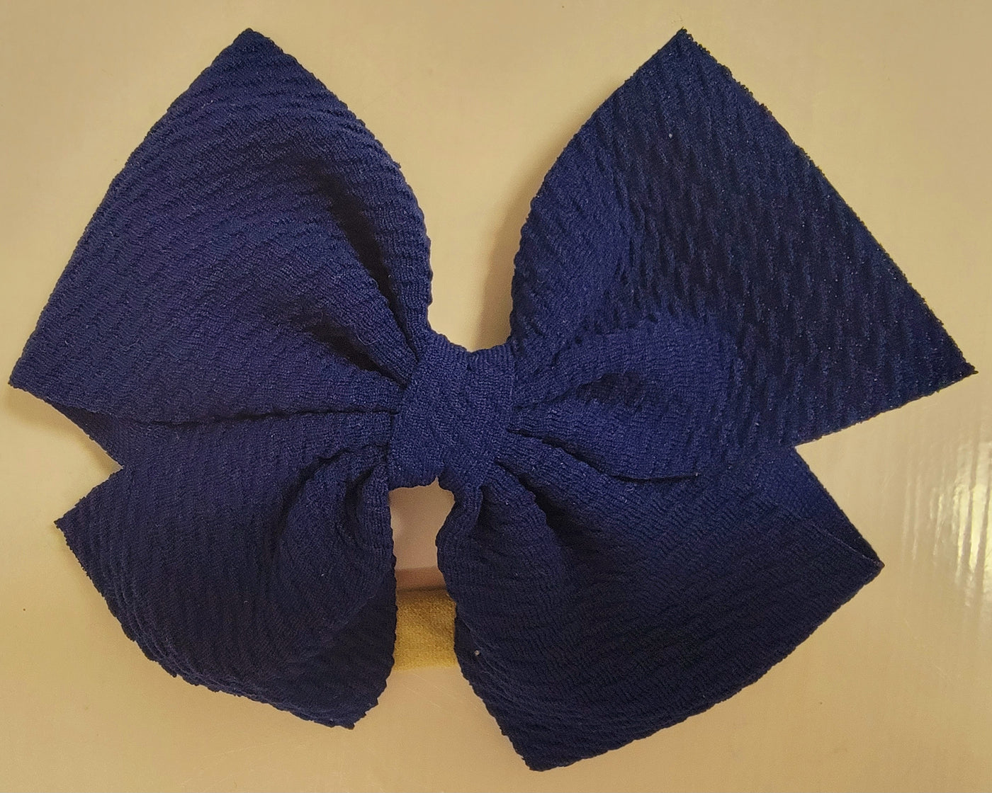 Suede Baby Headband Bow