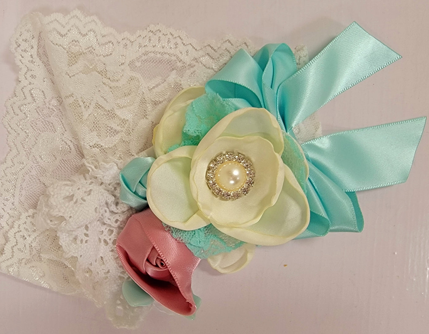 Vintage Lace Baby Headband