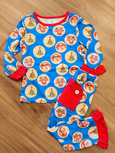 Cookies for Santa Matching Family Jammies