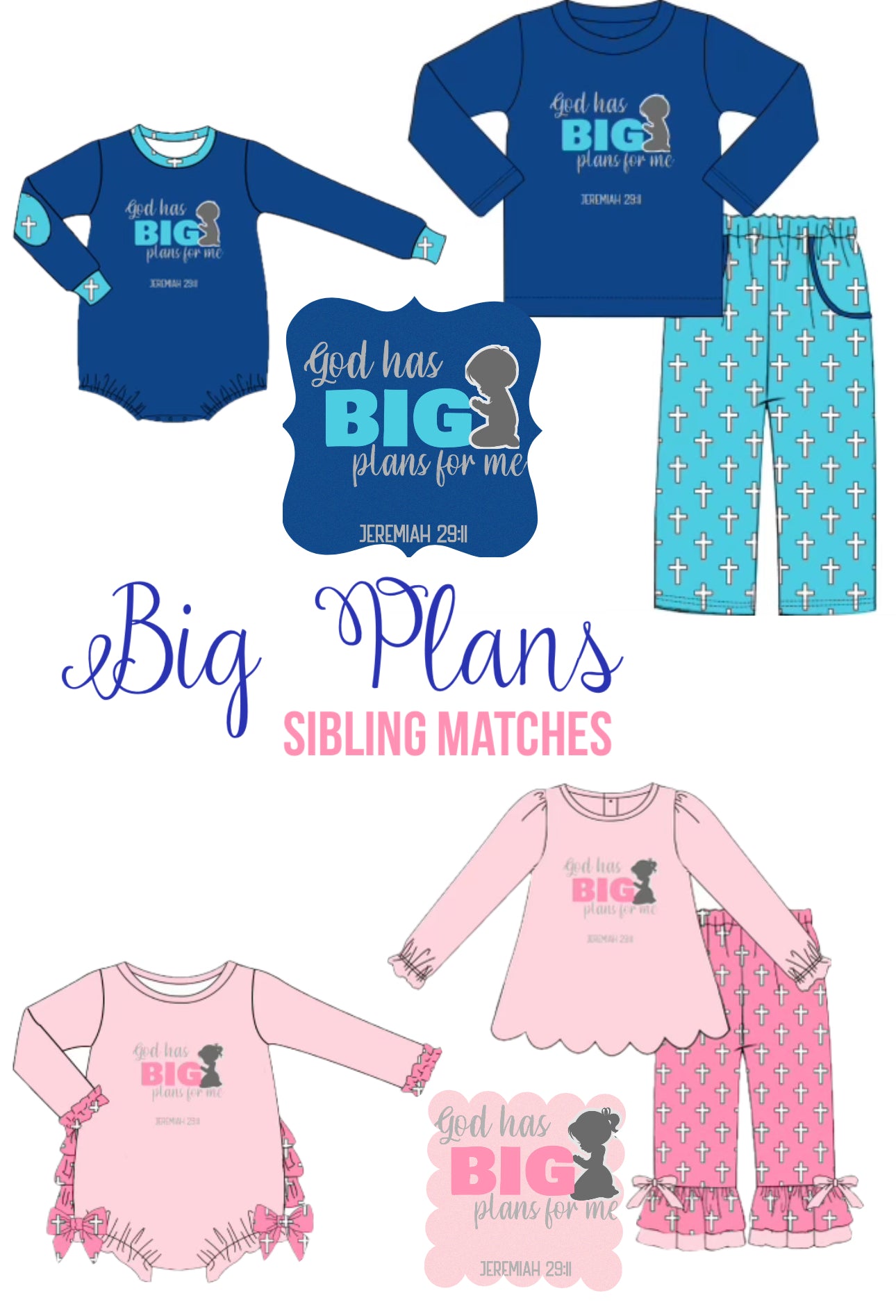 Big Plans Sibling Matches - Preorder ETA February