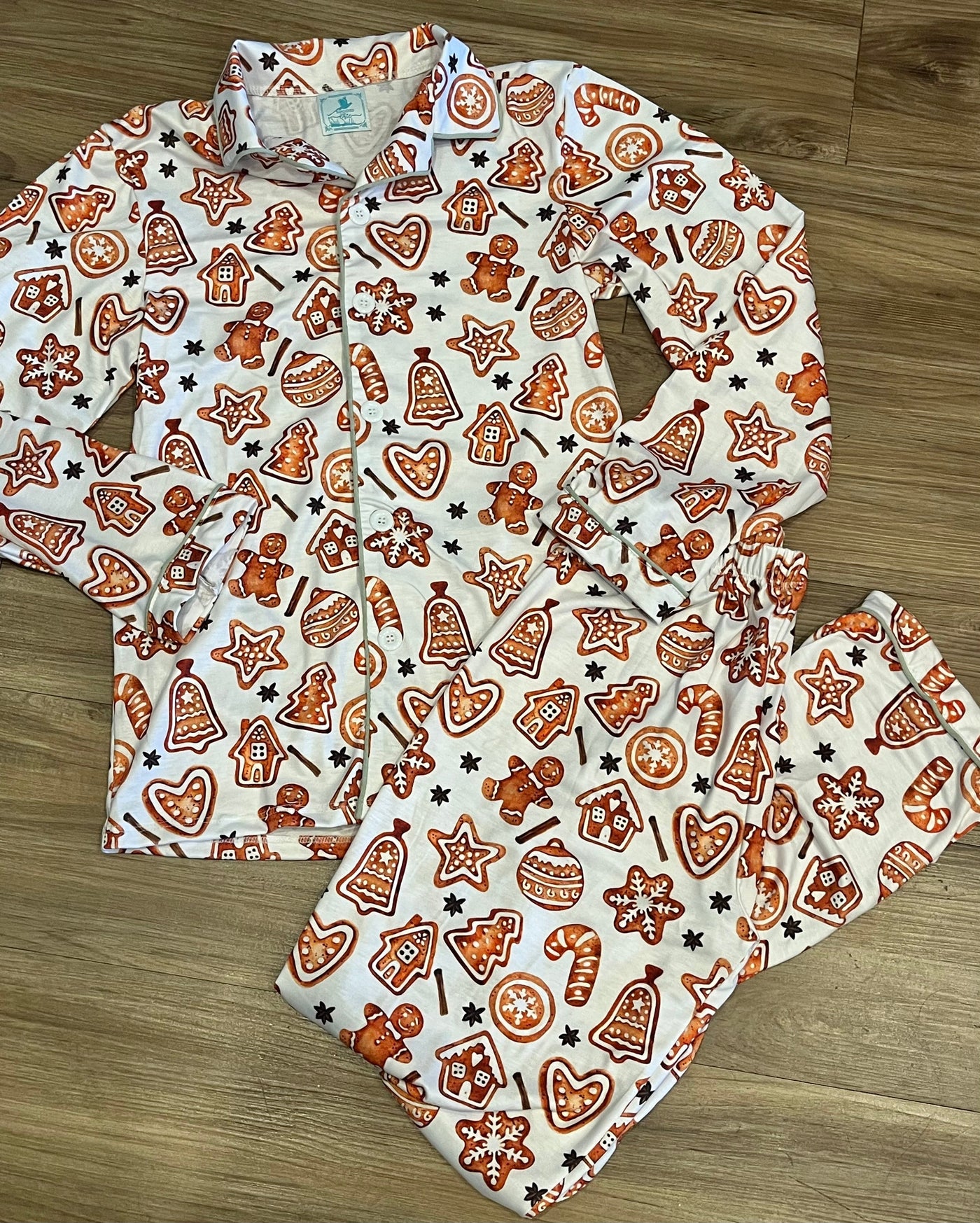 Gingerbread Matching Family Jammies