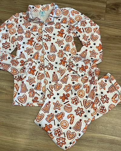 Gingerbread Matching Family Jammies