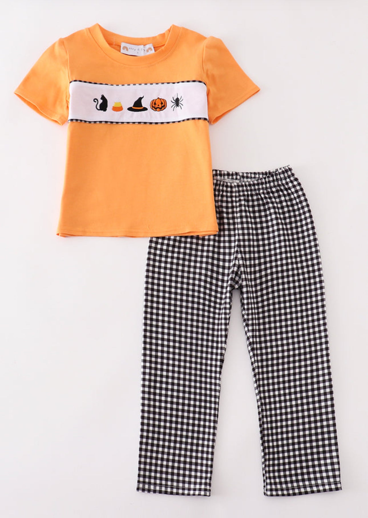 Gingham Halloween Icons Sibling Matches - Quick Preorder