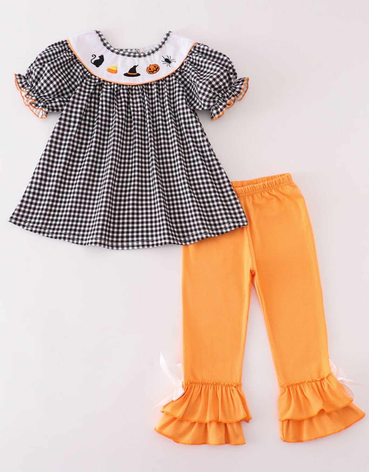 Gingham Halloween Icons Sibling Matches - Quick Preorder