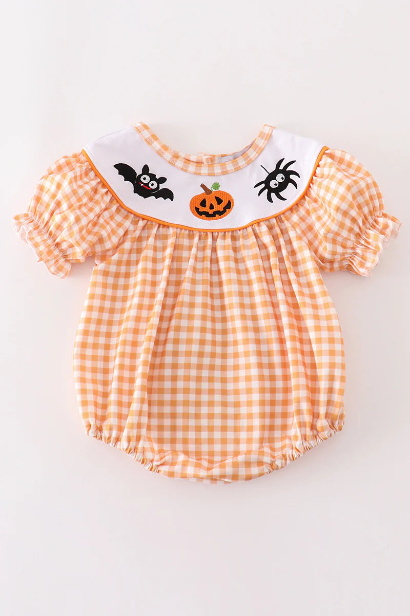 Gingham Halloween Icons Sibling Set