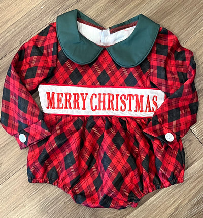 Christmas Plaid Smocks