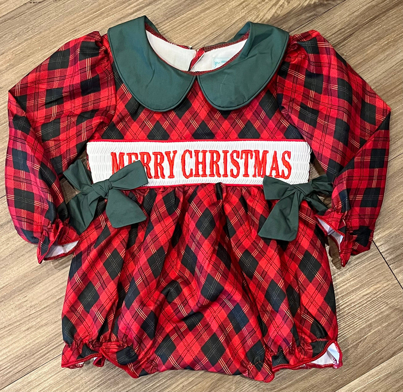 Christmas Plaid Smocks