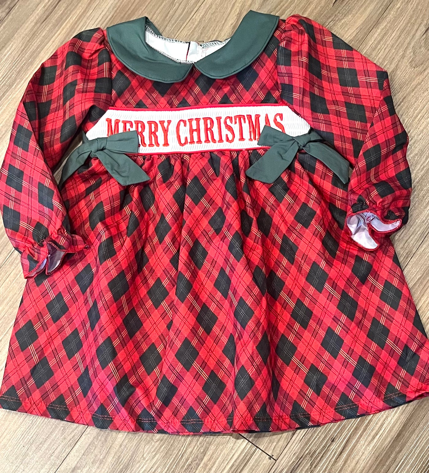 Christmas Plaid Smocks