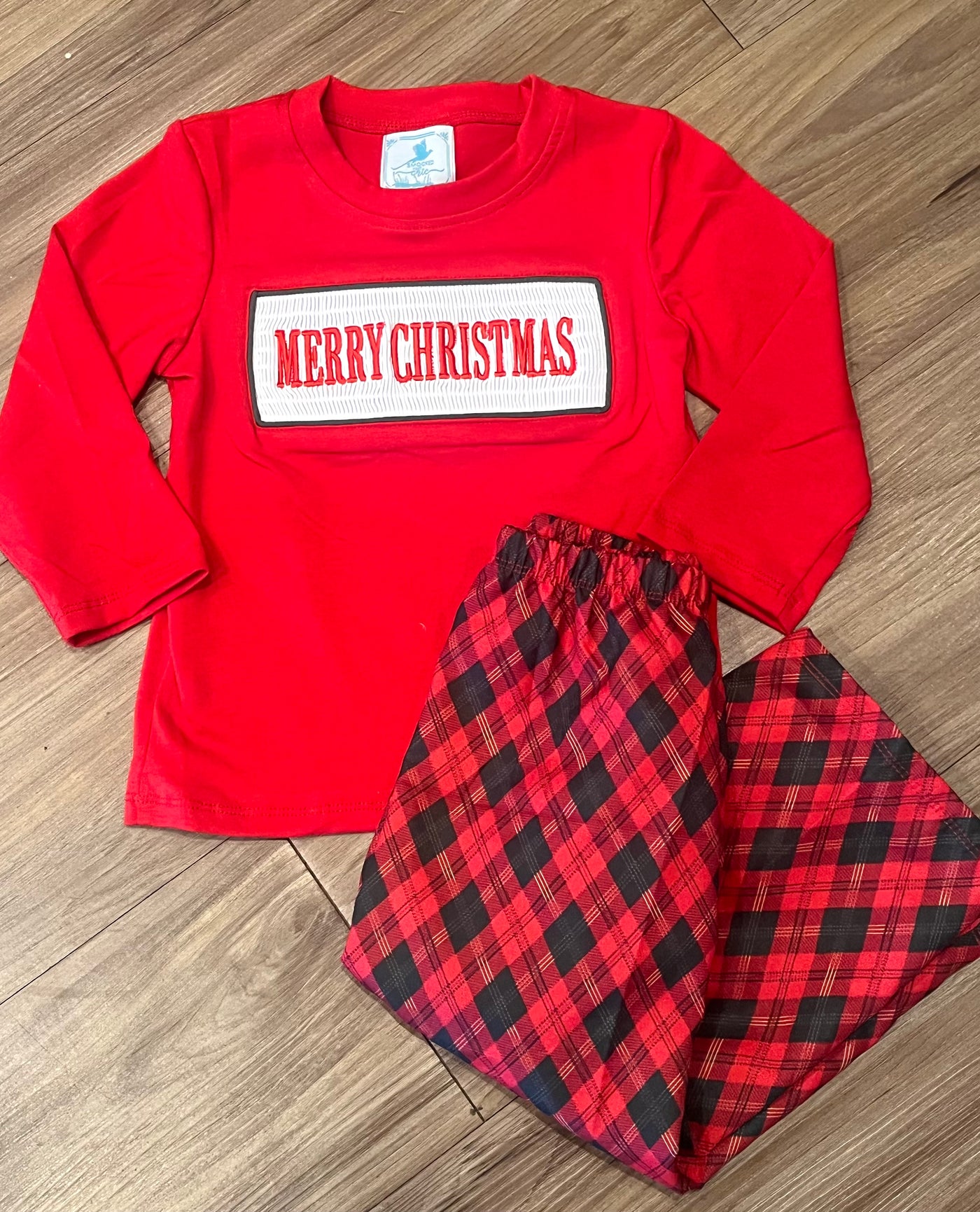 Christmas Plaid Smocks