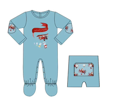 Flying Santa Pajamas - Preorder ETA Late November