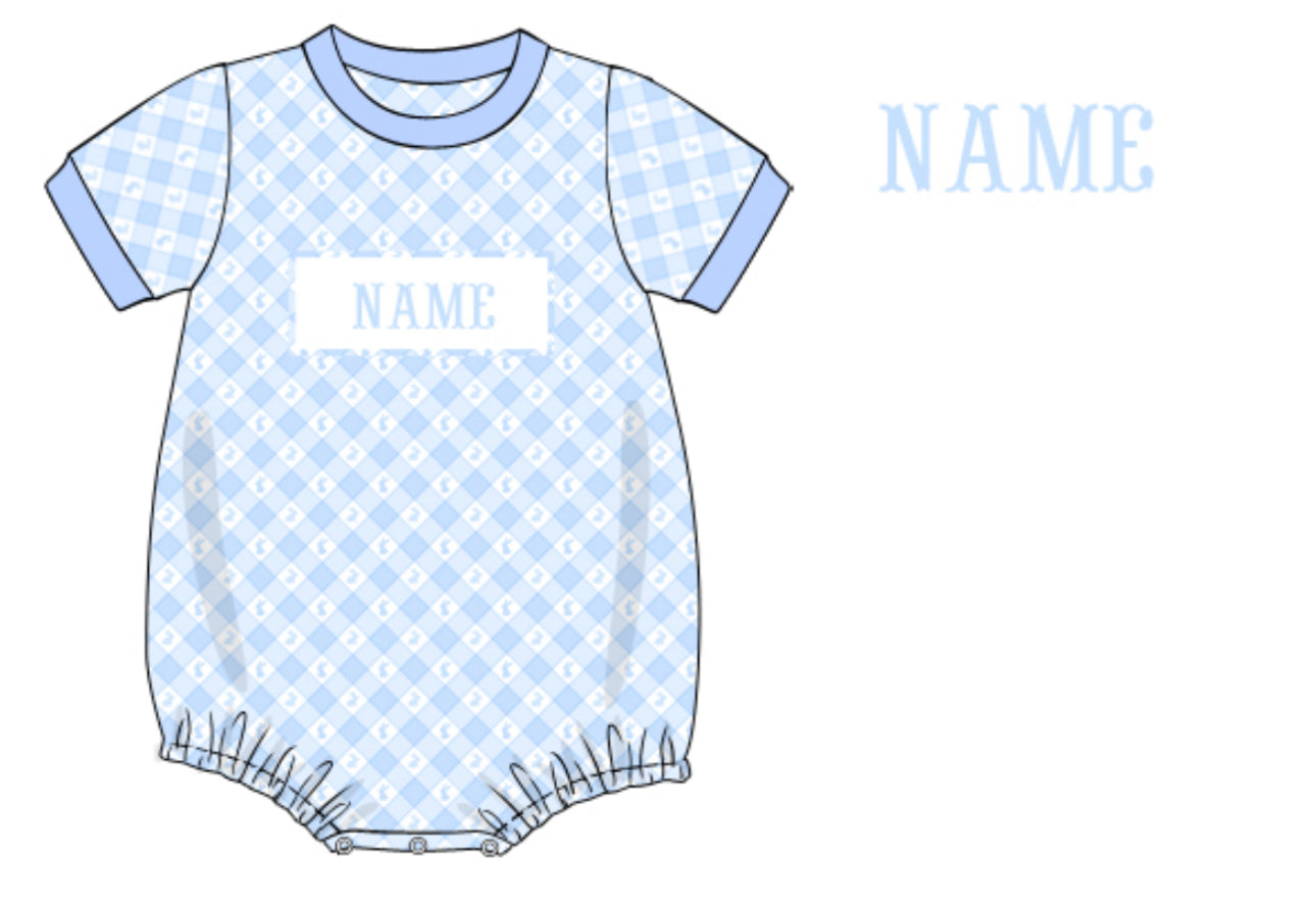 Custom Name Hand Smocked Easter - Preorder ETA Easter