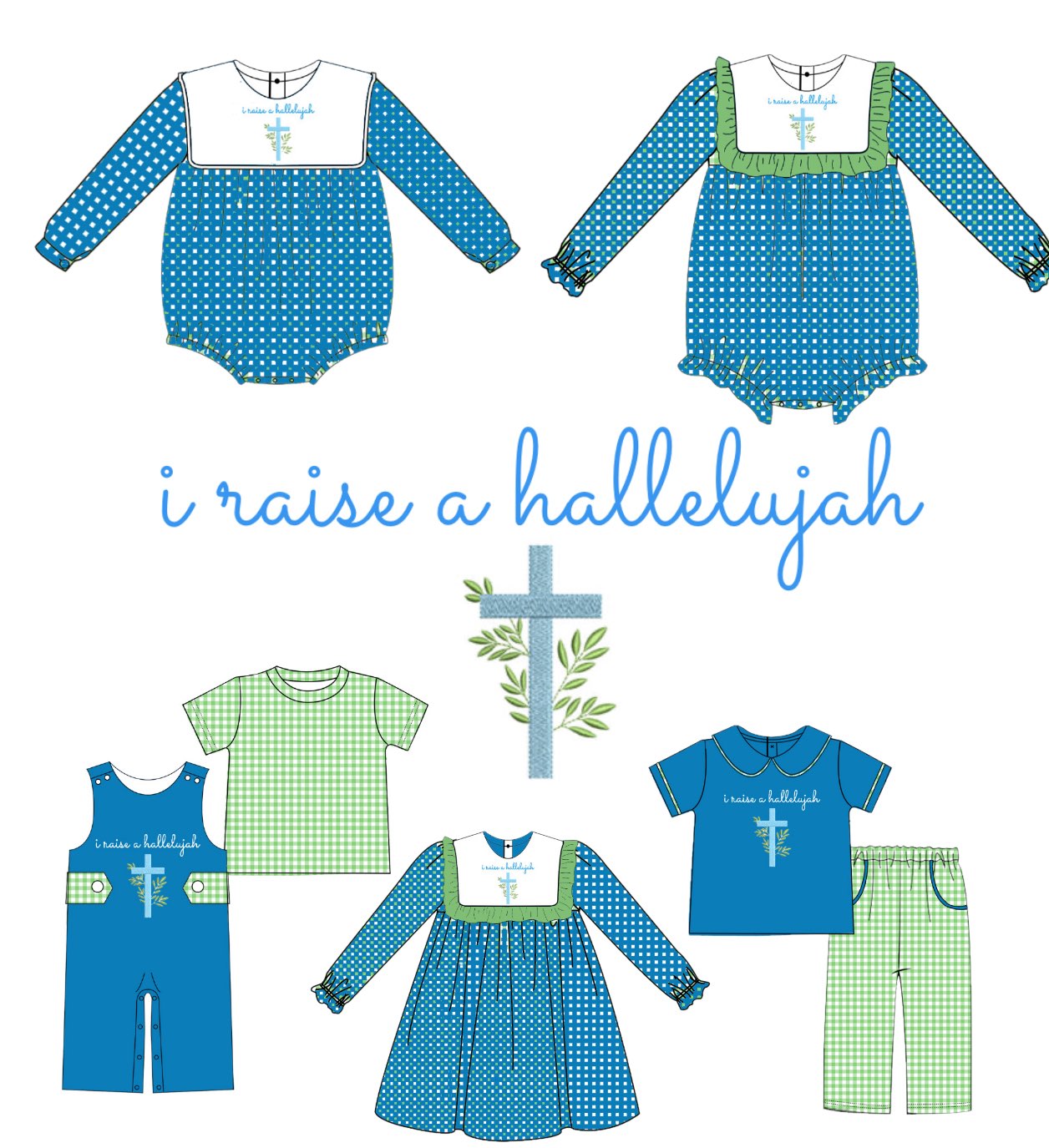 I Raise A Hallelujah Sibling Matches - Preorder ETA March