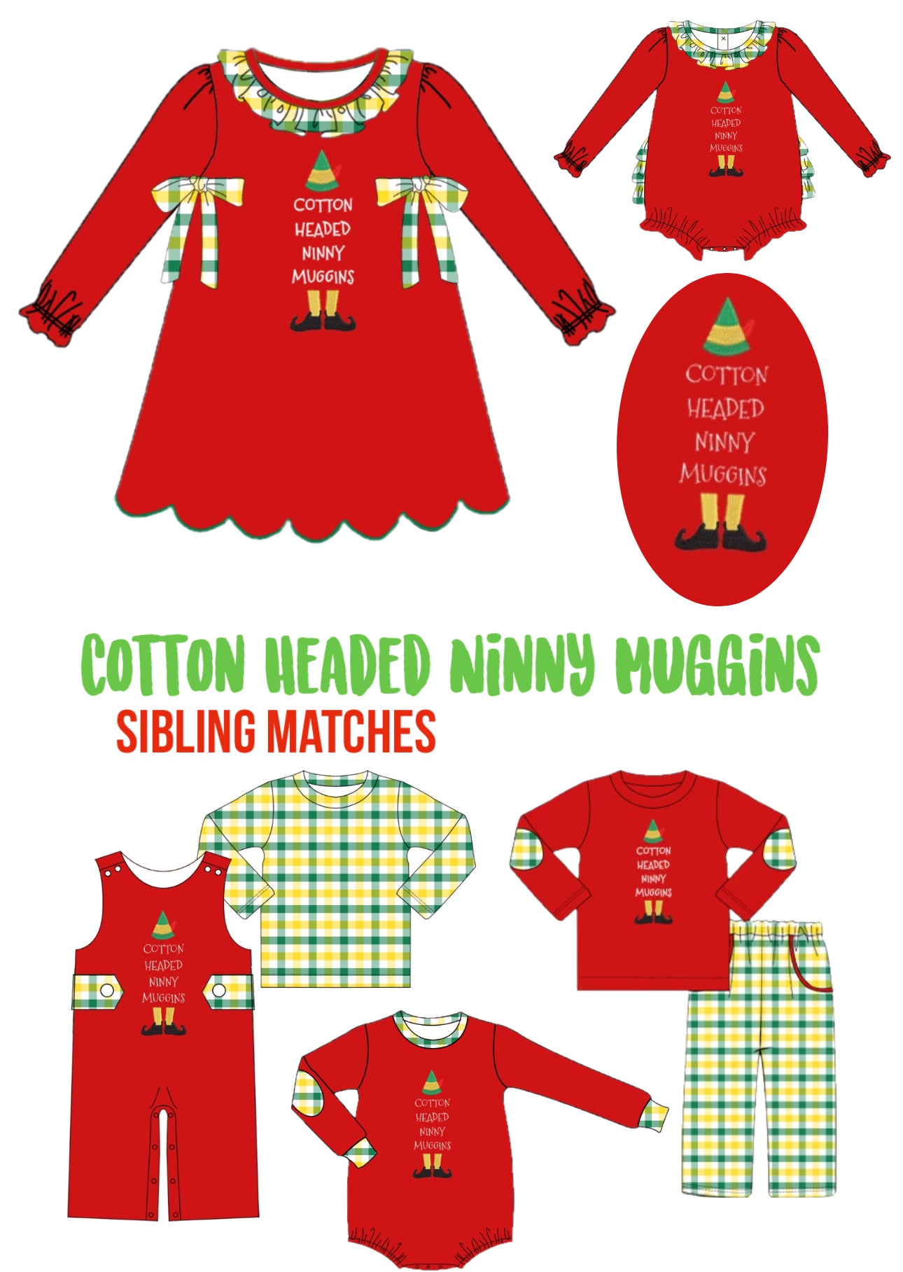 Cotton Headed Ninny Muggins-EXTRAS ETA November