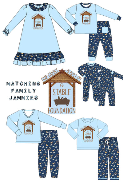 Stable Foundation Christmas Jammies - Preorder ETA November