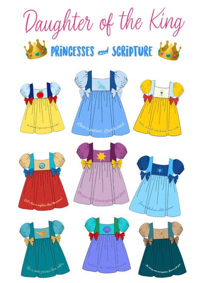 Daughter of the KING - Scripture Princess Dresses PREORDER ETA March