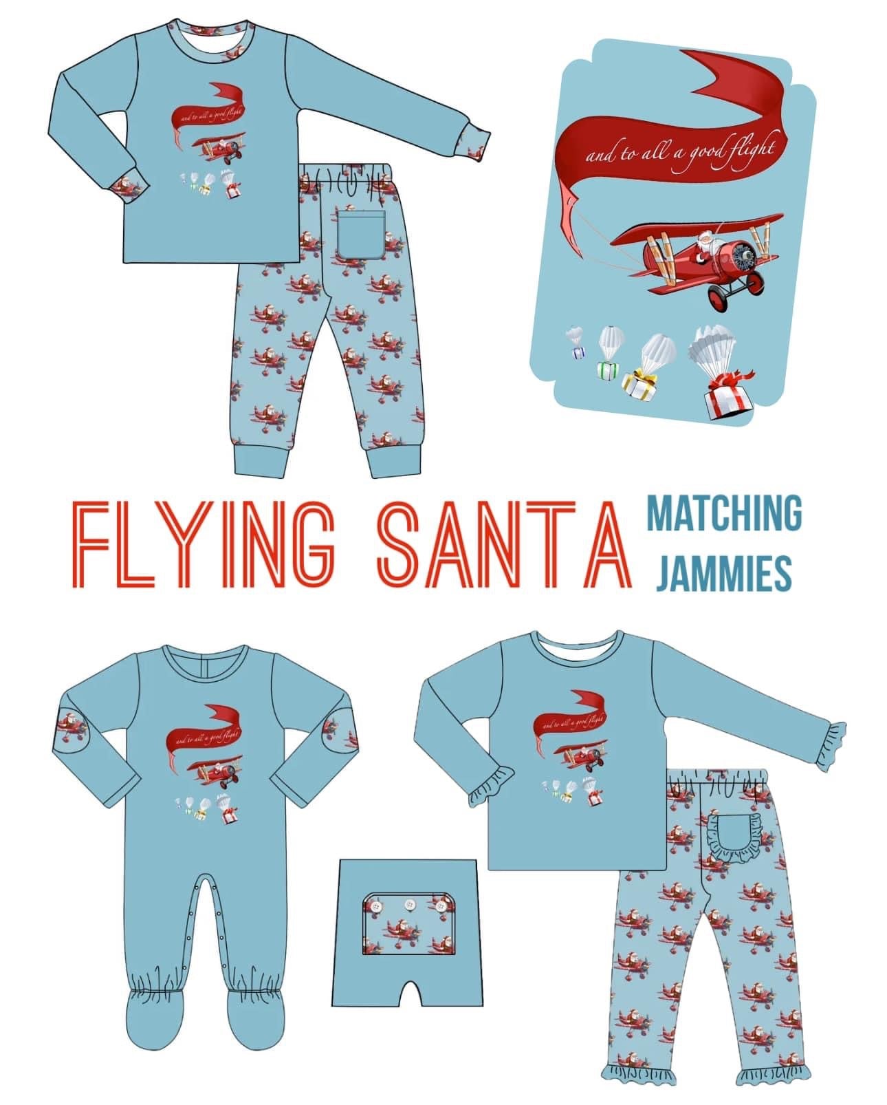 Flying Santa Pajamas - EXTRAS ETA November