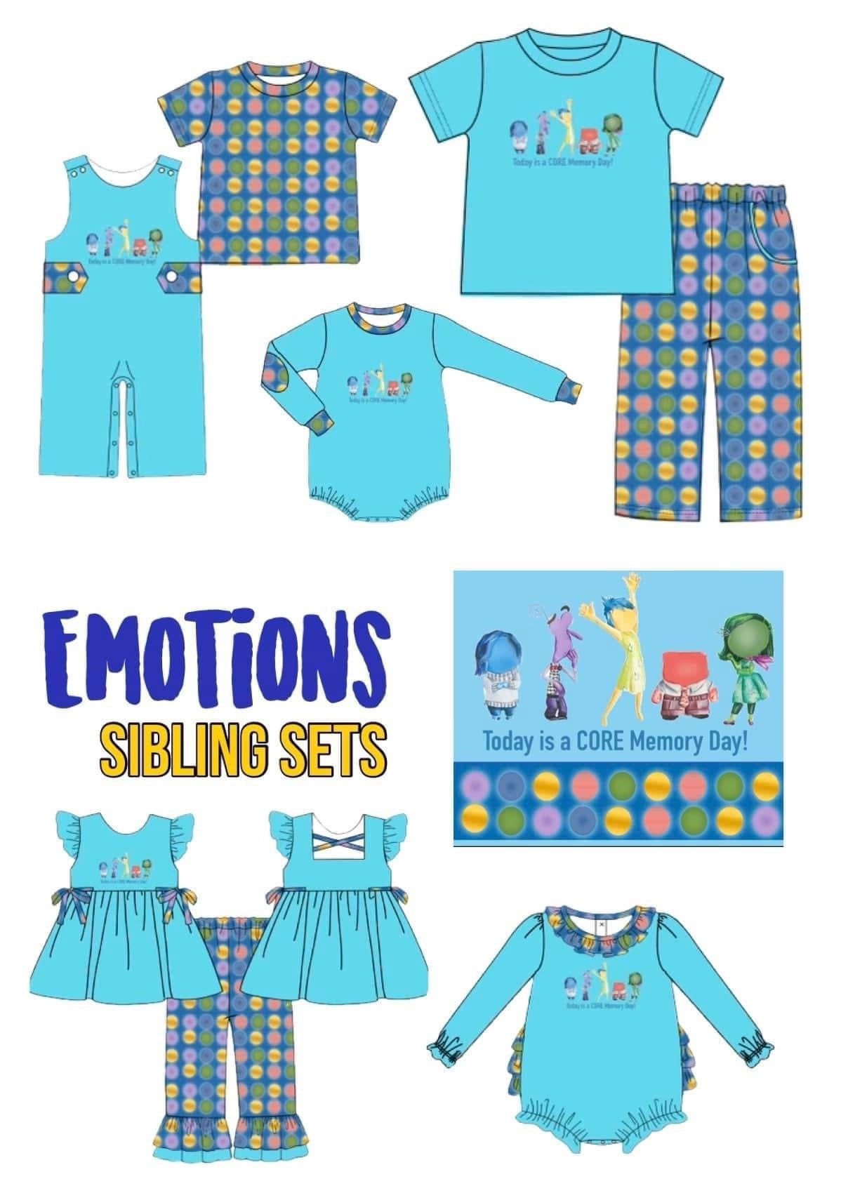 Emotions Sibling Set- Preorder ETA October