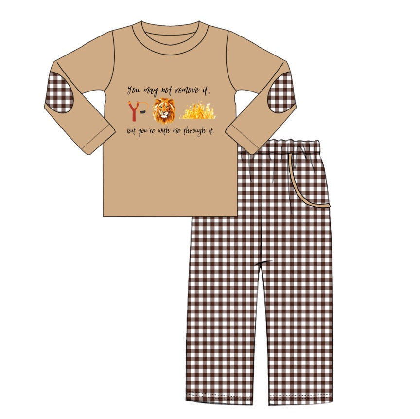 "God is With Us Through It" Pant Set - Preorder ETA January