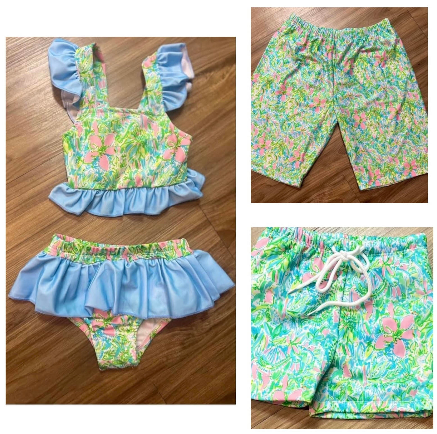 Lily of the Valley Family Swimwear