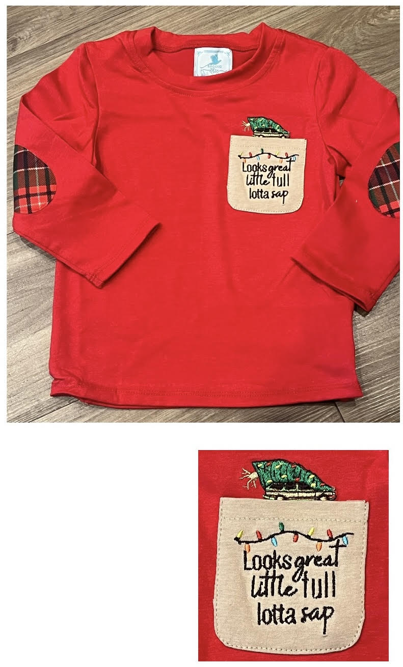 Christmas Family Pocket Shirts