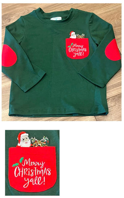 Christmas Family Pocket Shirts