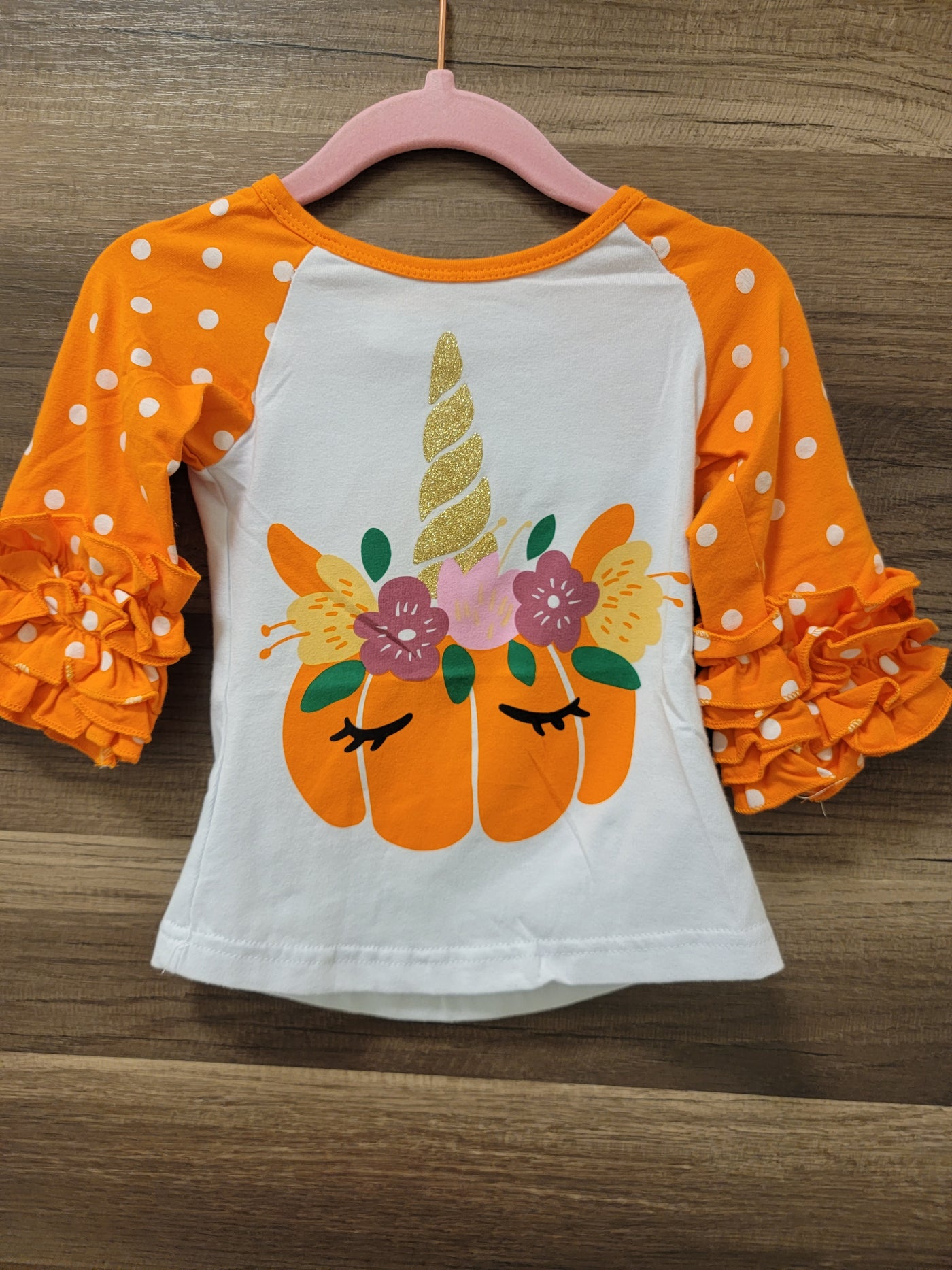 Pumpkin Unicorn Shirt - Chic Thriftique