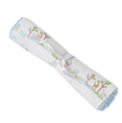 Noah's Ark Print Burp Cloth - Chic Thriftique