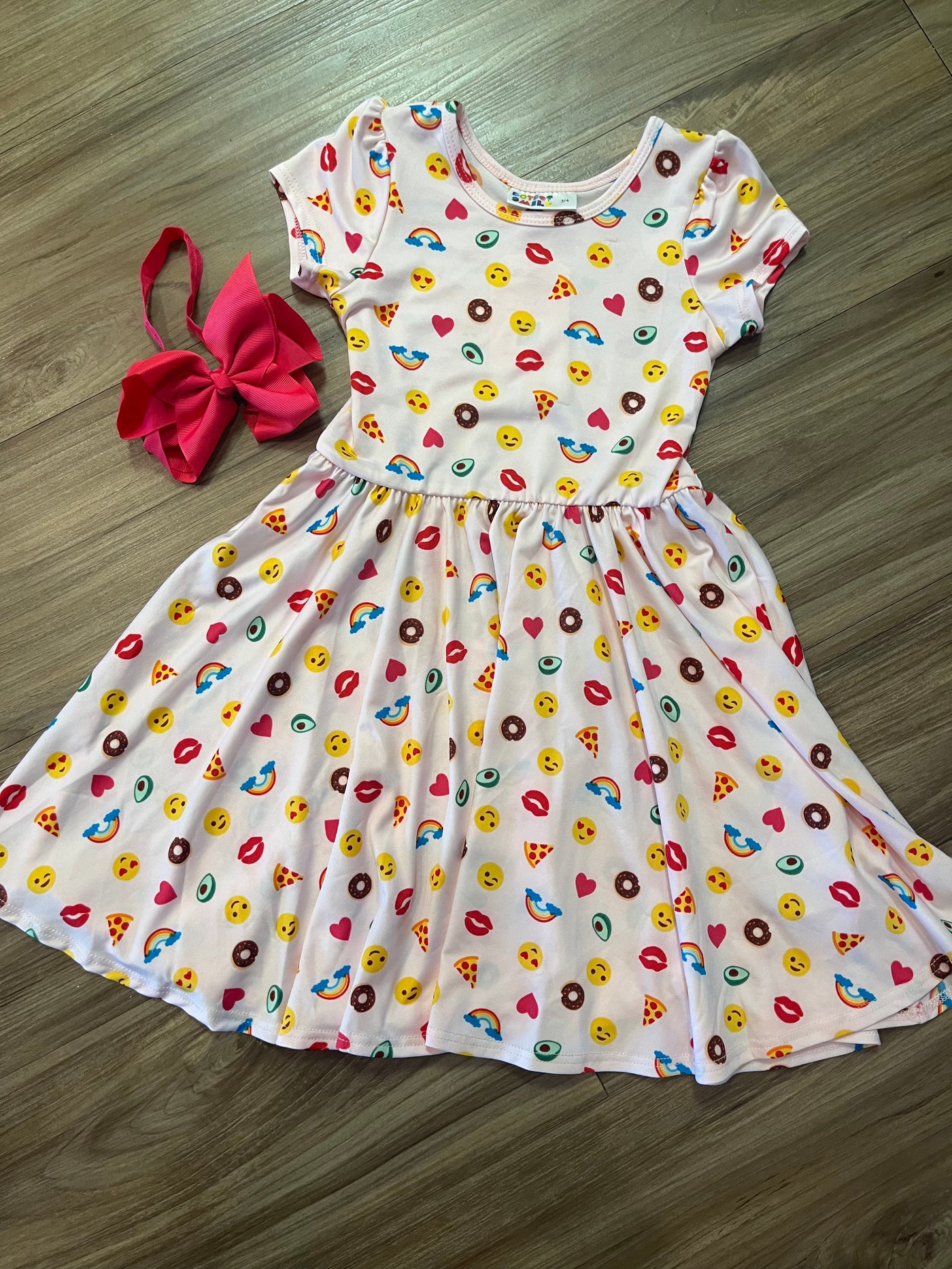 Dot Dot Smile Emojis Dress - Chic Thriftique