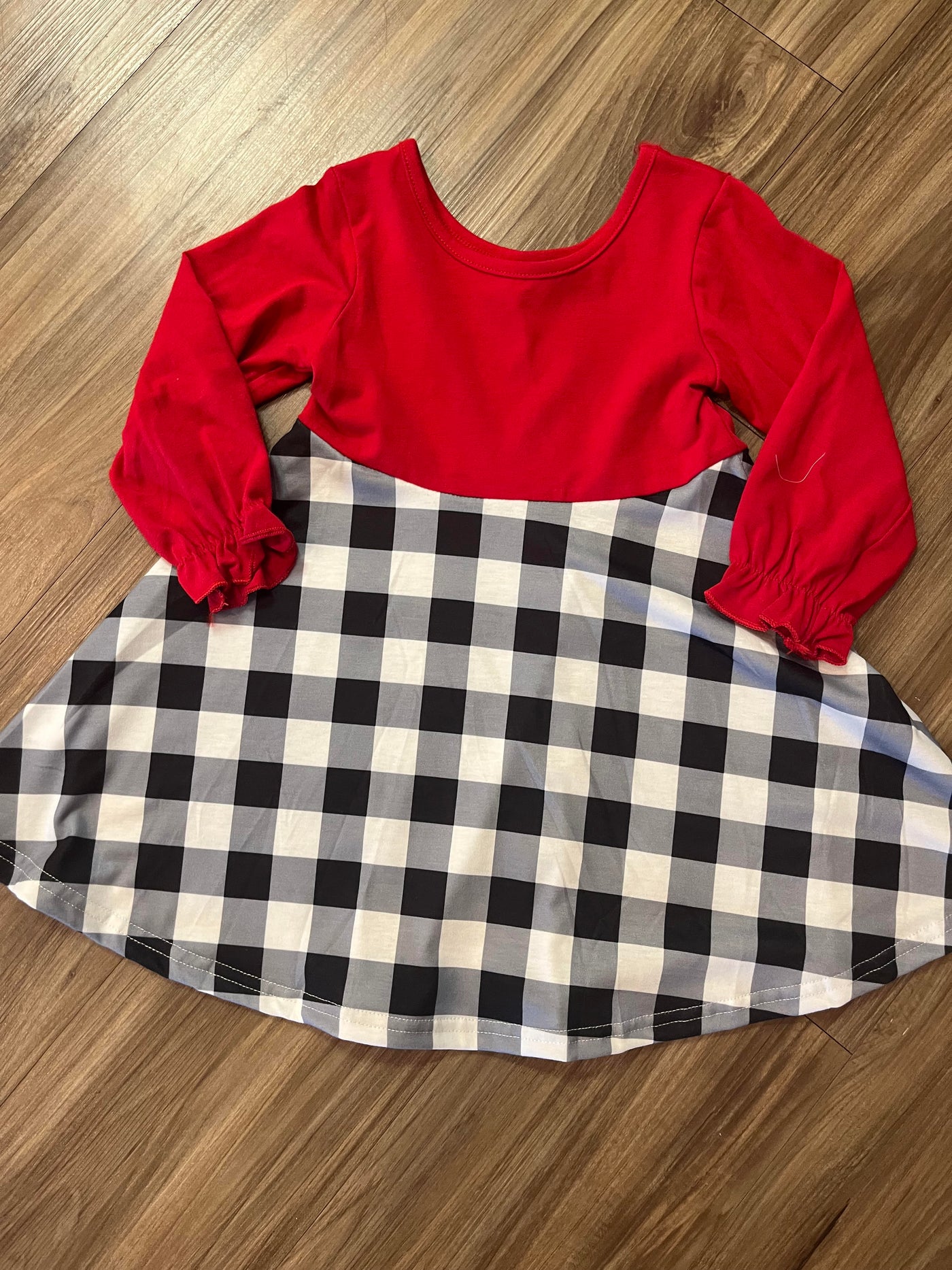 Red Buffalo Check Dress